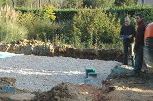 Réception des travaux avec le SPANC